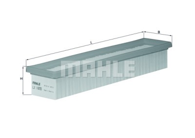Filtre à air MAHLE ORIGINAL LX 1655
