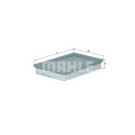 Filtre à air MAHLE ORIGINAL LX 1661
