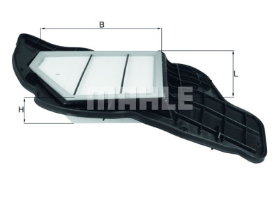 Filtre à air MAHLE ORIGINAL LX 1684/5