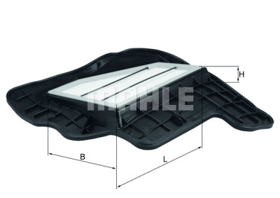 Filtre à air MAHLE ORIGINAL LX 1685/5