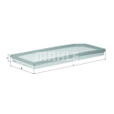 Filtre à air MAHLE ORIGINAL LX 1751
