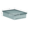 Filtre à air MAHLE ORIGINAL LX 1765