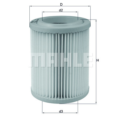Filtre à air MAHLE ORIGINAL LX 1768