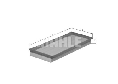 Filtre à air MAHLE ORIGINAL LX 178