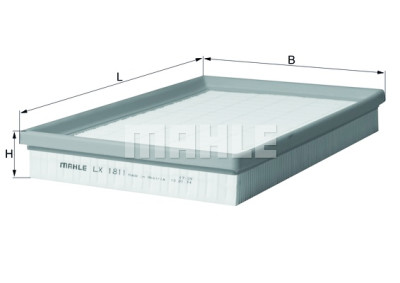 Filtre à air MAHLE ORIGINAL LX 1811
