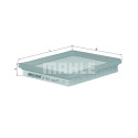 Filtre à air MAHLE ORIGINAL LX 1814