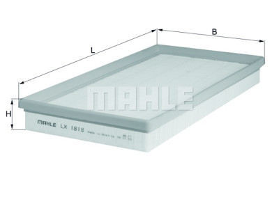 Filtre à air MAHLE ORIGINAL LX 1818