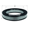 Filtre à air MAHLE ORIGINAL LX 189