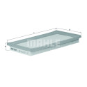 Filtre à air MAHLE ORIGINAL LX 1896