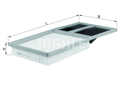 Filtre à air MAHLE ORIGINAL LX 2010