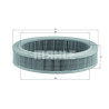 Filtre à air MAHLE ORIGINAL LX 202