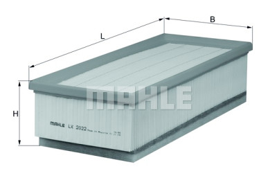 Filtre à air MAHLE ORIGINAL LX 2022