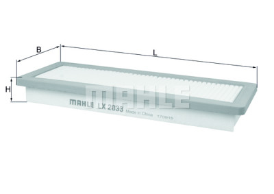 Filtre à air MAHLE ORIGINAL LX 2033