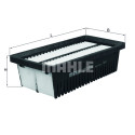Filtre à air MAHLE ORIGINAL LX 2035