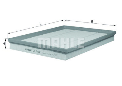 Filtre à air MAHLE ORIGINAL LX 2036