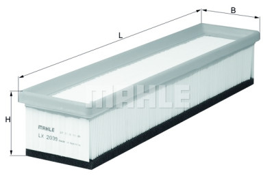 Filtre à air MAHLE ORIGINAL LX 2039