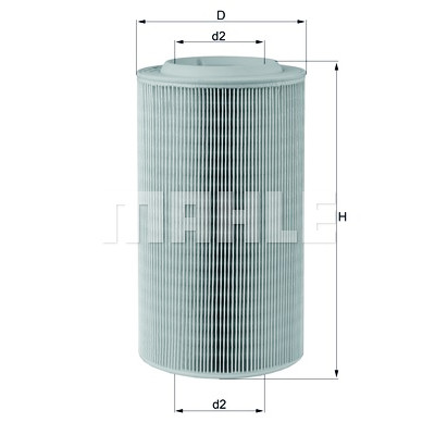 Filtre à air MAHLE ORIGINAL LX 2059
