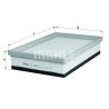 Filtre à air MAHLE ORIGINAL LX 2060