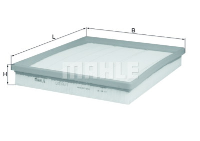 Filtre à air MAHLE ORIGINAL LX 2076/1