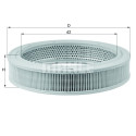 Filtre à air MAHLE ORIGINAL LX 208