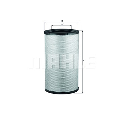Filtre à air MAHLE ORIGINAL LX 208/1
