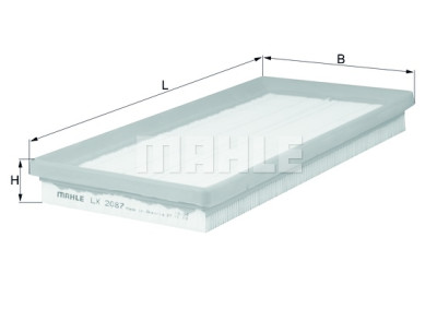 Filtre à air MAHLE ORIGINAL LX 2087