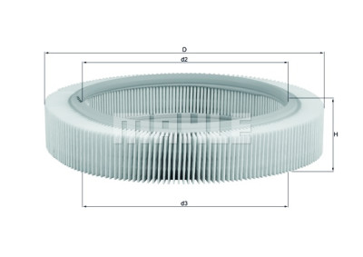 Filtre à air MAHLE ORIGINAL LX 209