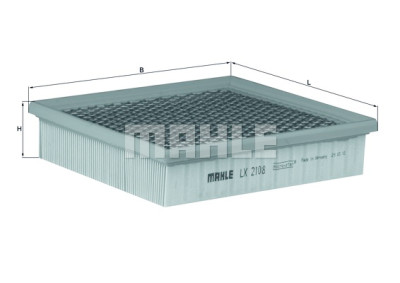 Filtre à air MAHLE ORIGINAL LX 2108