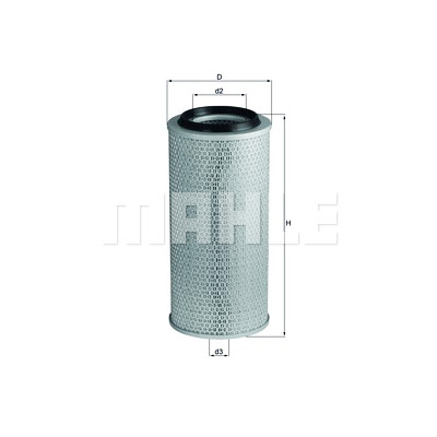 Filtre à air MAHLE ORIGINAL LX 236