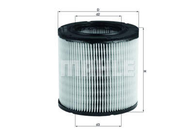 Filtre à air MAHLE ORIGINAL LX 249