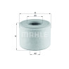 Filtre à air MAHLE ORIGINAL LX 2607/2