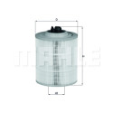 Filtre à air MAHLE ORIGINAL LX 2685