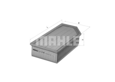 Filtre à air MAHLE ORIGINAL LX 2788