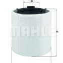 Filtre à air MAHLE ORIGINAL LX 2831