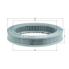 Filtre à air MAHLE ORIGINAL LX 294