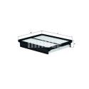 Filtre à air MAHLE ORIGINAL LX 2956
