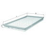 Filtre à air MAHLE ORIGINAL LX 3031