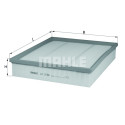 Filtre à air MAHLE ORIGINAL LX 3138