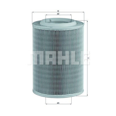 Filtre à air MAHLE ORIGINAL LX 314