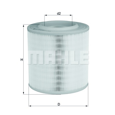 Filtre à air MAHLE ORIGINAL LX 3143