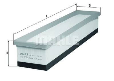 Filtre à air MAHLE ORIGINAL LX 3144