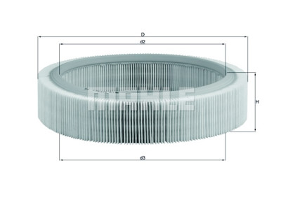 Filtre à air MAHLE ORIGINAL LX 317