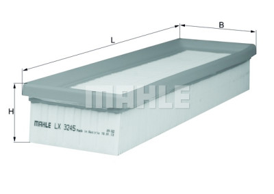 Filtre à air MAHLE ORIGINAL LX 3245