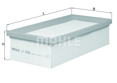 Filtre à air MAHLE ORIGINAL LX 3456
