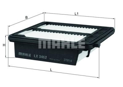 Filtre à air MAHLE ORIGINAL LX 3462