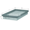 Filtre à air MAHLE ORIGINAL LX 3535