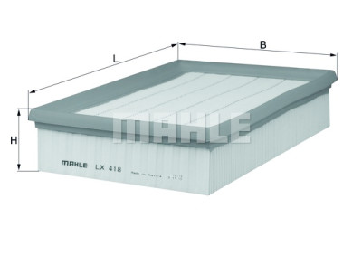 Filtre à air MAHLE ORIGINAL LX 418