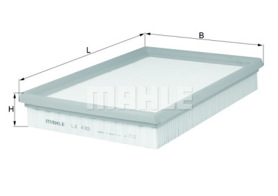 Filtre à air MAHLE ORIGINAL LX 430