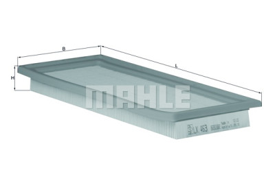 Filtre à air MAHLE ORIGINAL LX 463