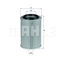 Filtre à air MAHLE ORIGINAL LX 496